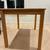 Natural oak dining table 3 thumbnail