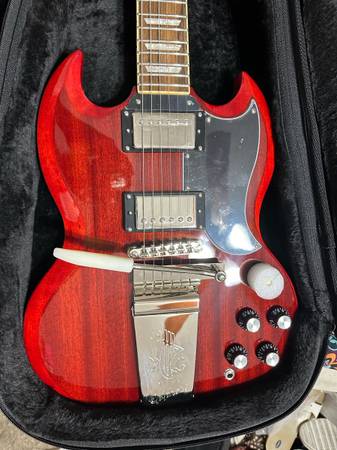 Epiphone SG Standard 61 Maestro Vibrola Electric Guitar 1