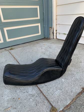 King Queen high back Chopper Seat - 1970s Honda CB450 from Japan OBO 1