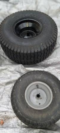 Lawn Tractor Tires asking 50.00 each 1