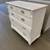 Vintage Stanley 4 drawer white dresser 4 thumbnail