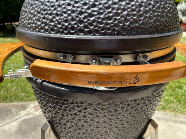 Vision Classic Large Ceramic Kamado Grill + Extra Accessories - $300 (san jose south)63471478408323123
