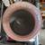 Studio Art Pottery Signed Fryer B.C. 9 Pink and White Vase 4 thumbnail