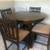 Kitchen table with 4 chairs and leaf 1 thumbnail