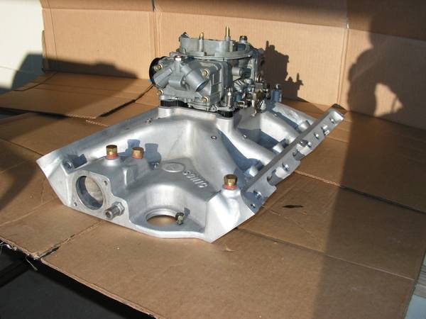 FORD FE OFFENHAUSER PORT O SONIC INTAKE 1