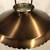 Scalloped Retractable Atomic Vintage MCM 18 Inch Saucer Light Fixture 7 thumbnail