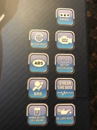 Erase Your Trouble Code Scanner OBD2 ABS SRS SMOG 1