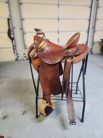 Custom Made Wade Saddle 1
