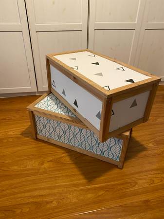 IKEA Apa Storage Boxes (Set of 2) – Custom Wallpaper Accent 1