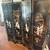 Vintage 4 panel hand painted full sized Asian room divider/screen 1 thumbnail