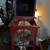 Giant Red Wooden Candle Lantern & Matching Smaller Lantern 3 thumbnail