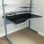 Ikea Jerker Black Veneer Desk: Adjustable Height Standing or Sitting 5 thumbnail