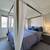 Queen canopy bed frame 4 thumbnail