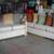 Sofa set wood frame, fabric material in good condition. 1 thumbnail