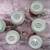 Vintage 1920s Set of 6 Spode's Tower Pink Demitasse Cups for Espresso 10 thumbnail