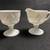 Milk Glass Sugar and Creamer Set 1 thumbnail