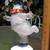 LED Color Changing Ice Skating Snowman Holiday Figurine(w/ 360° video) 4 thumbnail