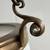 Vintage milk glass and burnished brass large pendant light fixture(s) 3 thumbnail