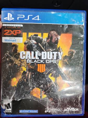 Playstation 4 Games ($40 for all 8 or $6 each) - video
