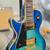 AIO Wolf WLP 750T Left-Handed Electric Guitar - Blue burst GS-061 9 thumbnail