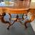 Beautiful Antique Victorian Table With Thick Marble Top 1 thumbnail