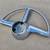 Original 1951 Studebaker Steering Wheel Horn Button Chrome Ring Trim 6 thumbnail