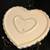Pfaltzgraff TEA ROSE Heart-Shaped Baking Dish / Quiche / Pie / Tart 3 thumbnail