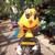 Yard Art Bumble Bee on a Bike 2 thumbnail