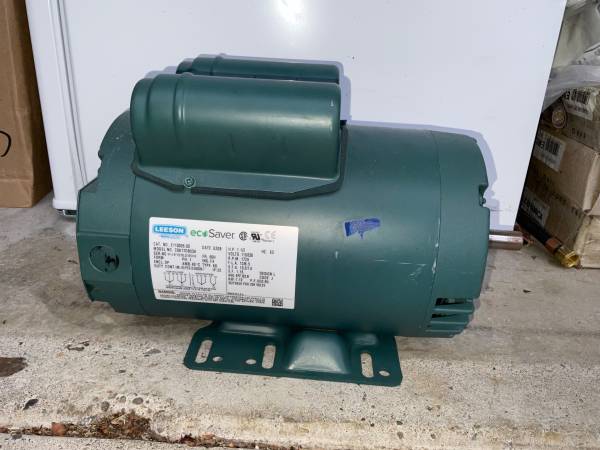 Leeson 1 1/2 HP General Purpose Motor Capacitor-Start/Run C6K17DB53A 1