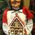 Vintage 1997 Byers Choice "The Carolers" Woman Holding a Gingerbread 1 thumbnail