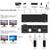 NEW Dual Monitor KVM Switch HDMI 2 Port 3 thumbnail