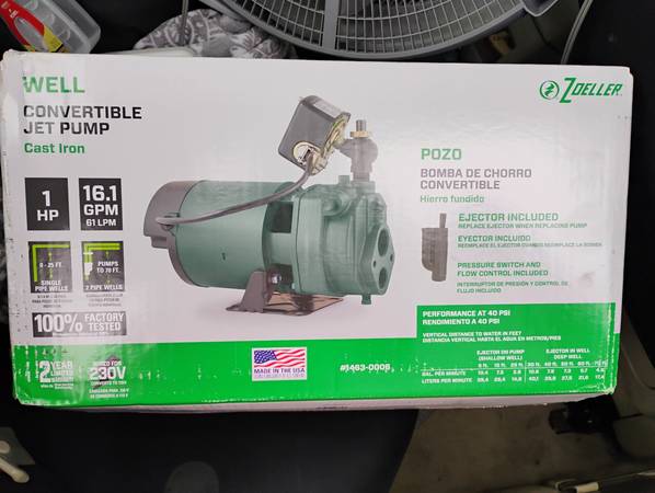 Zoeller Convertible Jet Pump 1