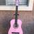 Cute Pink Acoustic Guitar 1 thumbnail