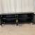 MAGNOLIA Black Wood & Cane Media TV Console  LIKE NEW! 7 thumbnail