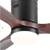 52" 3-BLADE WALNUT/MATTE BLACK CEILING FAN  - ALLNEW 1 thumbnail