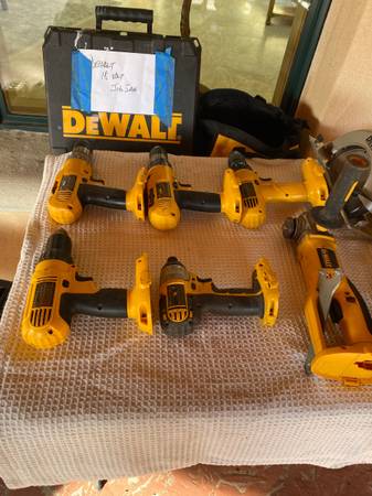 Dewalt 18 Volt Tools 1