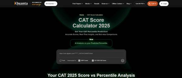 CAT Percentile Prediction Made Easy – Check Where You Stand 1