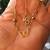 8 inches 18K Italian SOLID Yellow Gold Bracelet could used as Anklet 5 thumbnail