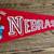 VINTAGE 1979 NEBRASKA ORANGE BOWL PENNANT MINT 4 thumbnail