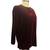 Women’s burgundy Velvet Top.wt0025 7 thumbnail