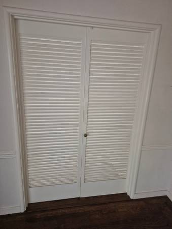 FLASH SALE!! 53x80 louvered double doors 1