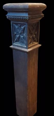 Quatrefoil Newel Post 1