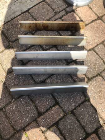 5 Stainless Steel Flavorizer Bars Replacement for Weber Genesis BBQ 1