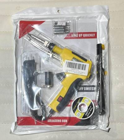 Electronic 60W Automatic Soldering Iron Gun Kit 1