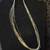 18" Liquid Stamped Sterling Silver Necklace 9.6g 2 thumbnail