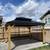 pre fab Gazebo Assembly Costco yardistry 22 thumbnail
