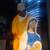 Vintage  FEATHERSTONE  -- NATIVITY blow mold 2 thumbnail