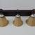 Hampton Bay 3-Light Bath Light Oxide Brass with Mystique Silver 1 thumbnail