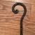 Antique Iron Wall Attach Horse Hitch Ring ! 7 thumbnail