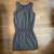 Standard James Perse Black Sleeveless Cotton Tank Mini Dress-Medium 2 thumbnail